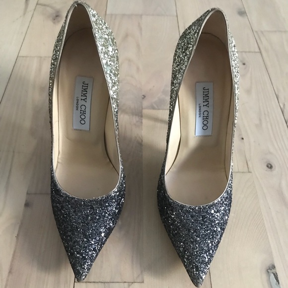 sparkly jimmy choo heels